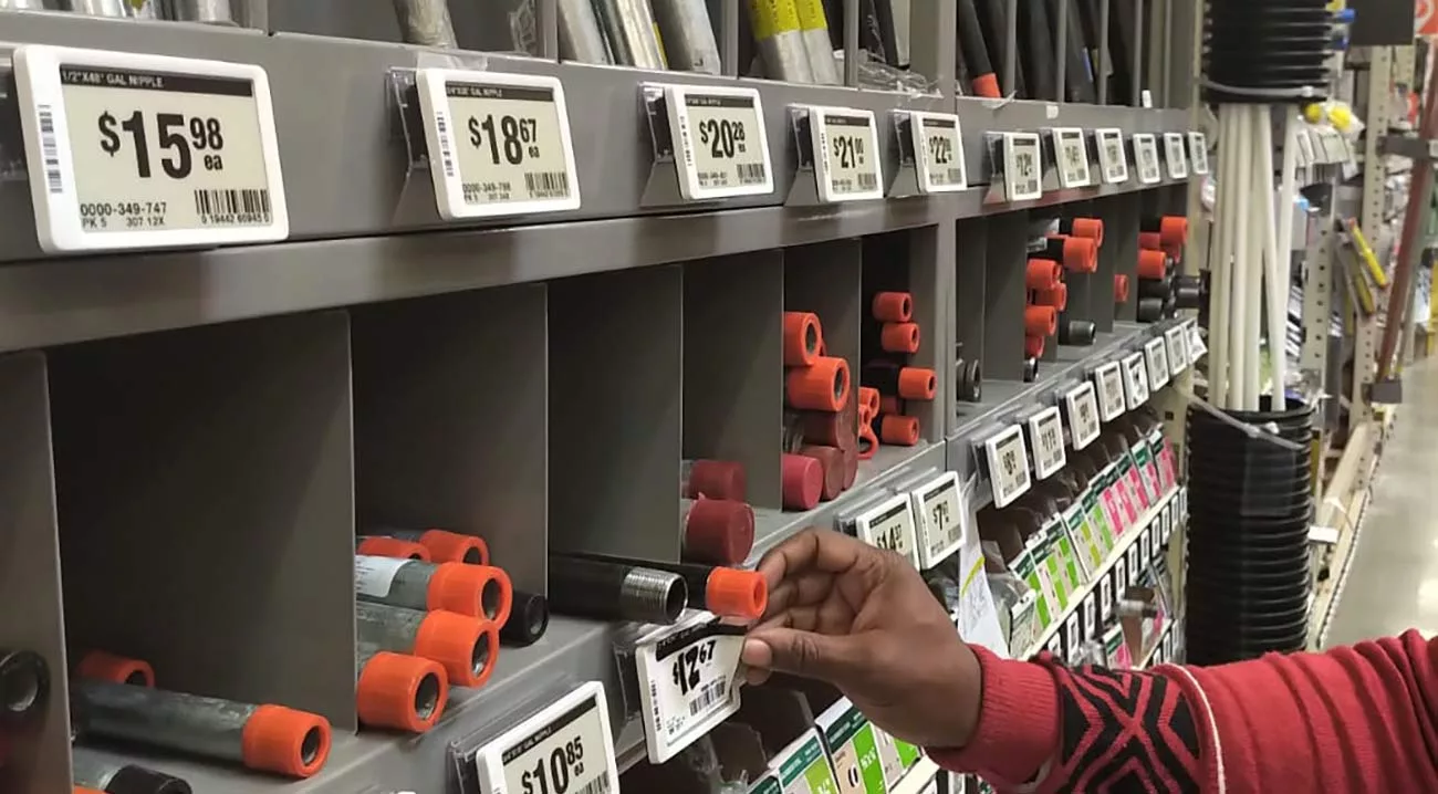 Home Depot Displaydata
