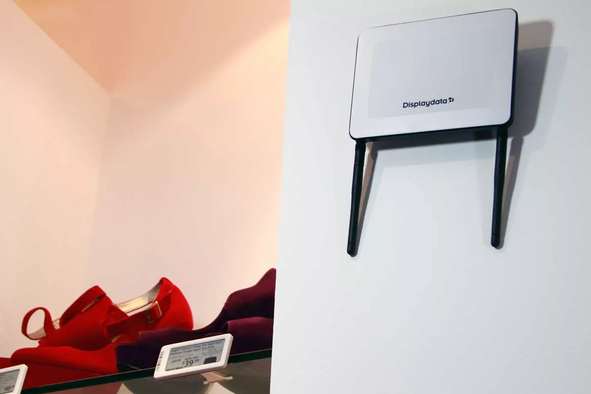 Displaydata Communicator sited in-store